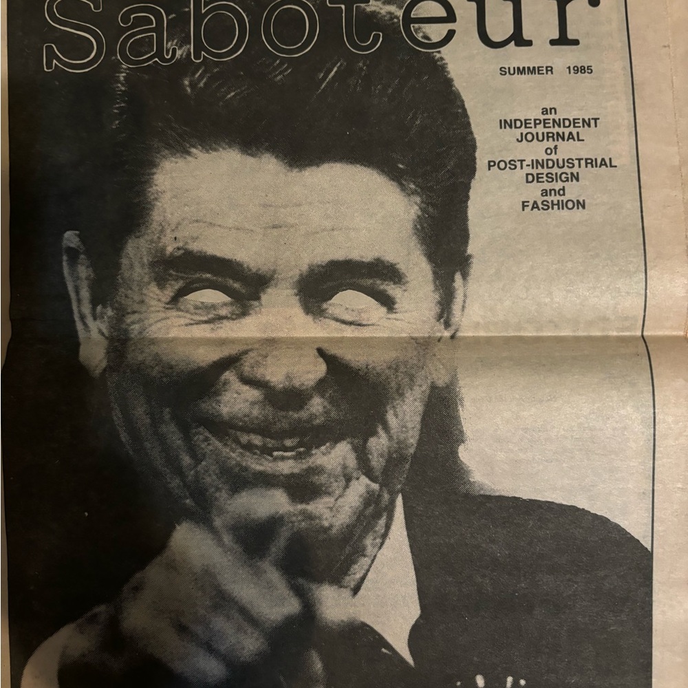 Saboteur Summer 1985 Journal